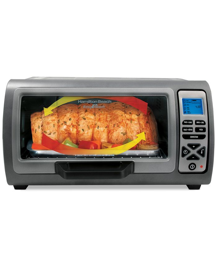 Hamilton Beach Easy Reach Digital Convection Toaster Oven Macy's