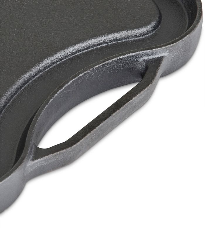 Viking 20" PreSeasoned Cast Iron Reversible Grill/Griddle Pan Macy's