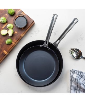 2-Pc. 10" & 12" Blue Carbon Steel Fry Pan Set 