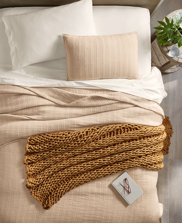 Oake Chunky Knit Throw, 50" x 60", Created for Macy's & Reviews
