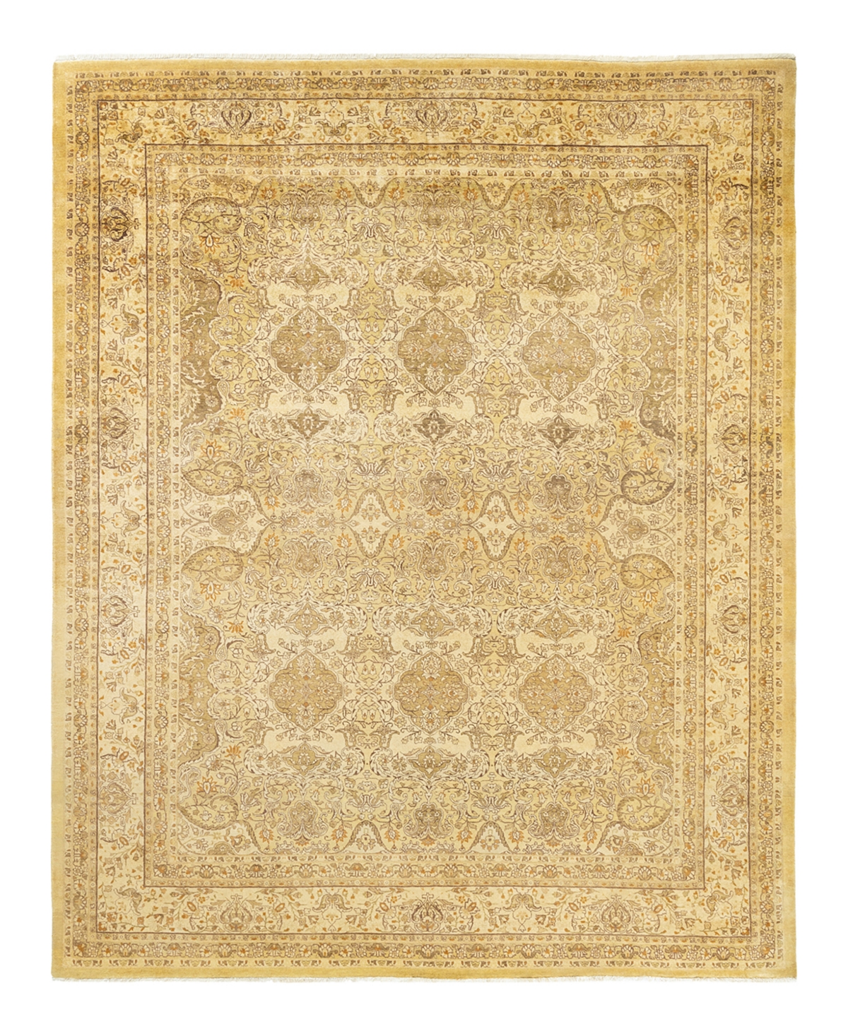 Closeout! Adorn Hand Woven Rugs Mogul M1449 8'2in x 10'3in Area Rug - Olive