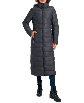 womens maxi puffer coat