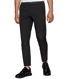 BOSS Men's Water-Repellent Tapered-Fit Trousers