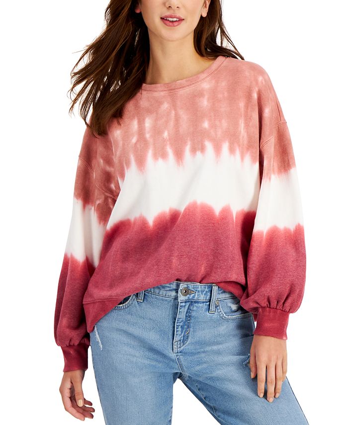 Macy's tie dye sweatshirt shop