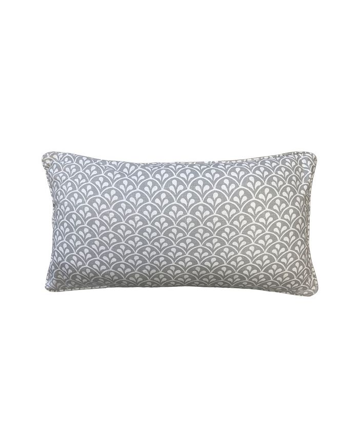 Lacourte Ambrella Grey Decorative Pillow Macy's