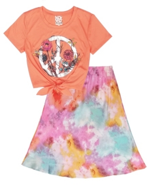 Belle Du Jour Big Girls 2 Piece Skirt Set