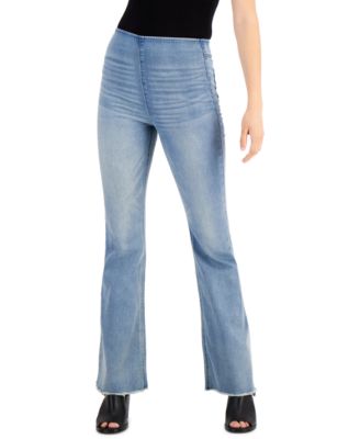 juniors pull on jeans