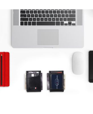 Men's Edisto Magnetic Leather Wallet