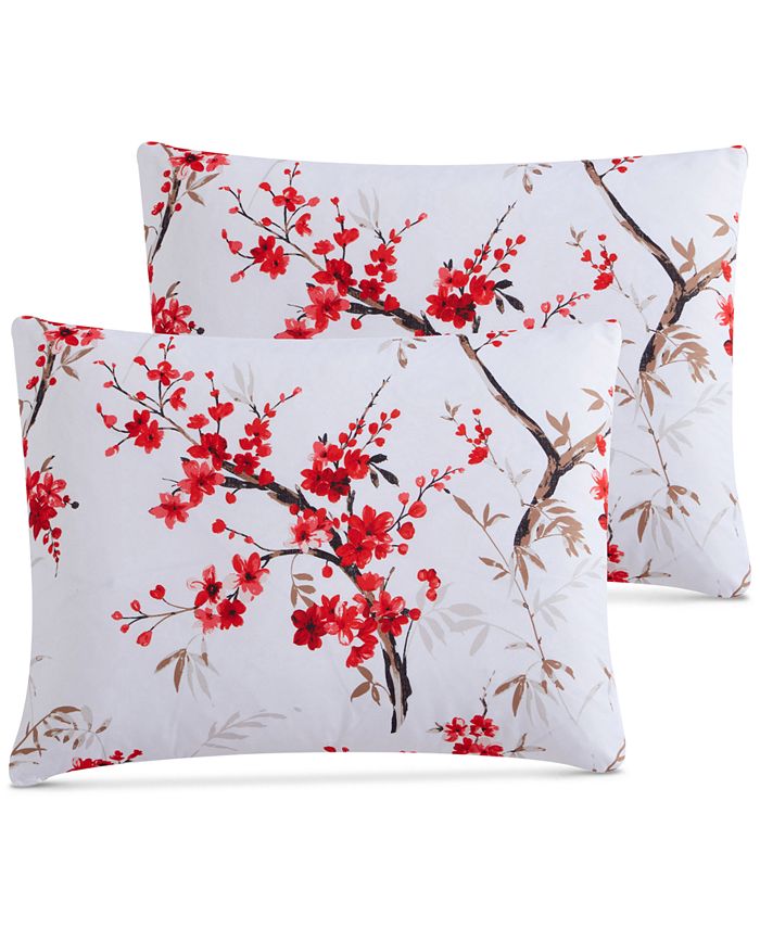 Hallmart Collectibles Cherry Blossom 3Pc. Full/Queen Comforter Set