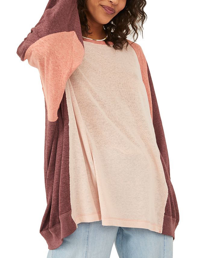 Free People Home Stretch Colorblocked Top - Macy's