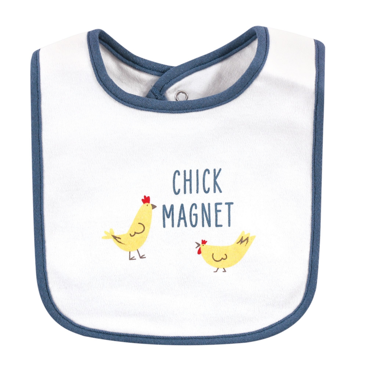 Hudson Baby Boys 10-Piece Soft Interlock Feeding Bib Set