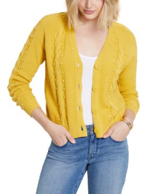 macys yellow sweater