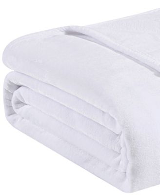 Home Solid Ultra Soft Plush Blanket, Full/Queen