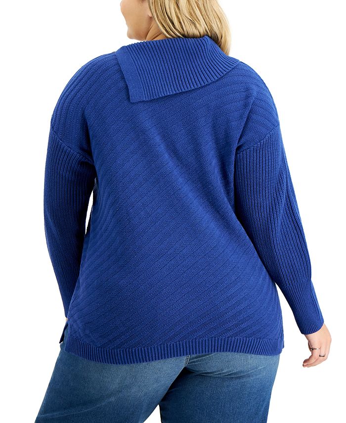 style and co plus size capris