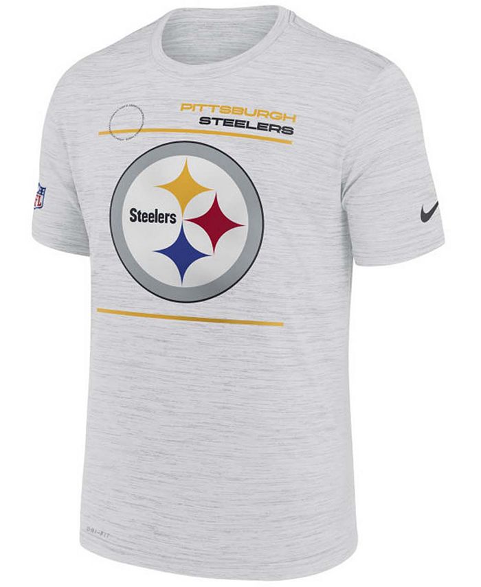 Nike Pittsburgh Steelers Men's Velocity Sideline T-Shirt - Macy's