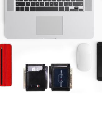 Men's Edisto Magnetic Leather Wallet