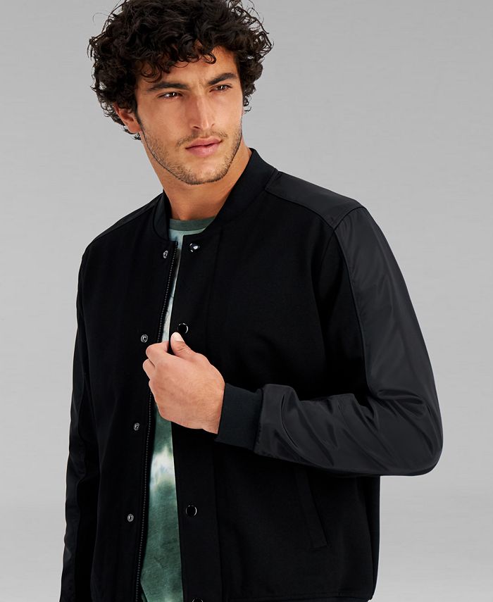 And Now This Men's Raglan Bomber Jacket & Reviews Coats & Jackets