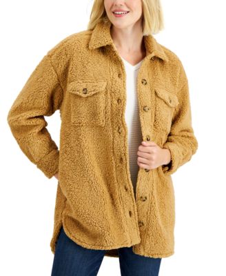 Style & Co - Fleece Shirt Jacket