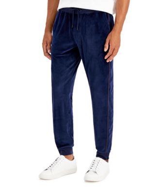 Alfani Men's Regular-Fit Velour Joggers 