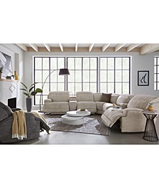 Sebaston Fabric Sectional Collection, Created for Macy's