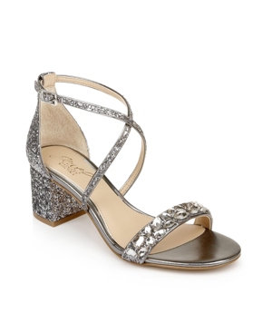 Jewel Badgley Mischka Women's Claudia Embellished Sandal Women's Shoes
