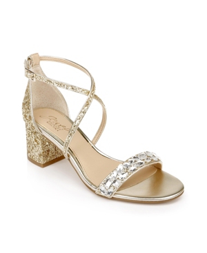 Jewel Badgley Mischka Women's Claudia Embellished Sandal Women's Shoes