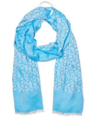 Calvin Klein - Chambray CK Border Scarf