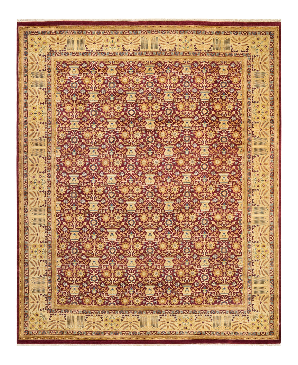 Closeout! Adorn Hand Woven Rugs Mogul M1462 8'1in x 10'3in Area Rug - Red