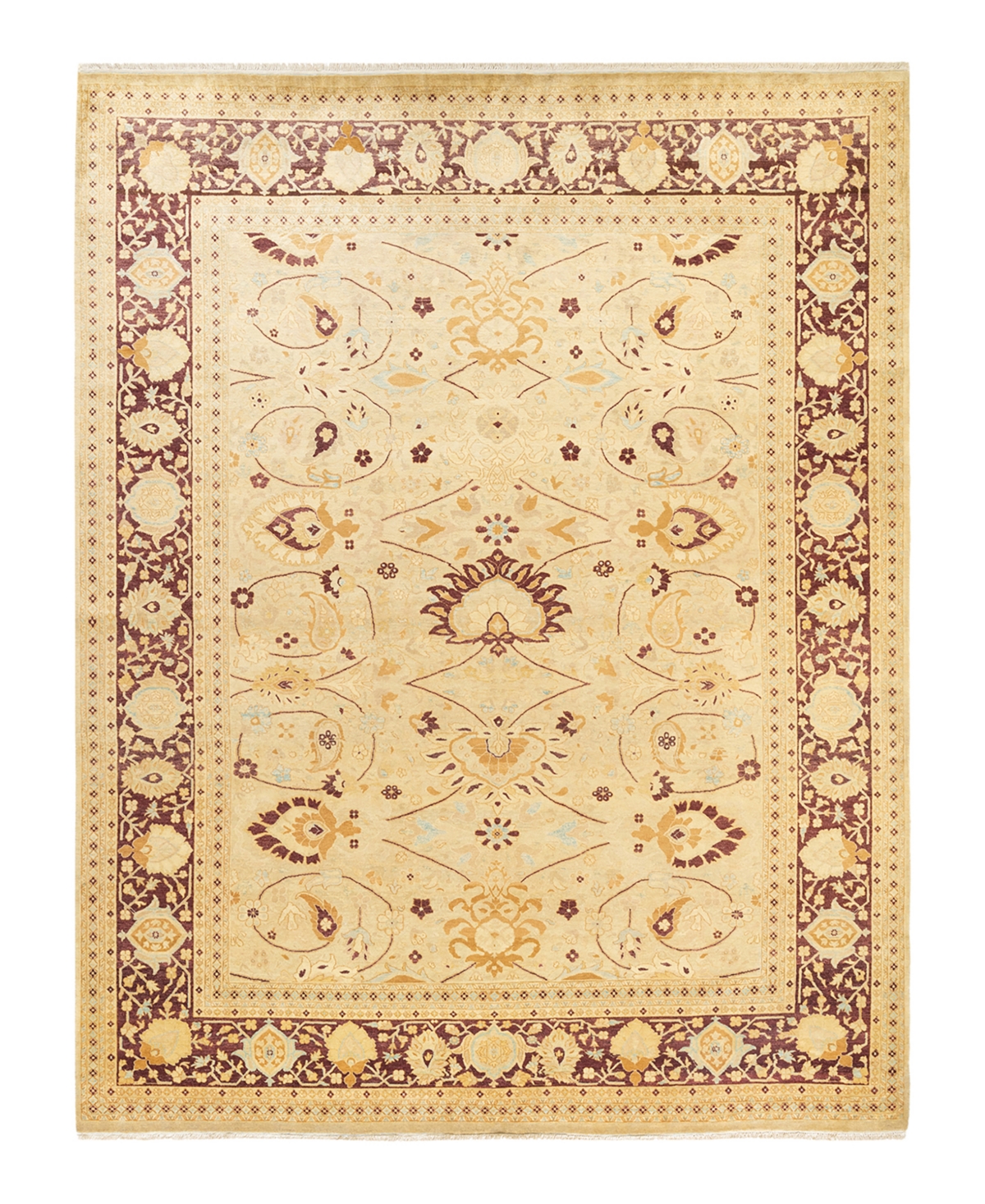 Closeout! Adorn Hand Woven Rugs Mogul M1462 8' x 10'4in Area Rug - Yellow
