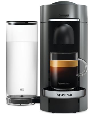 Nespresso By De'Longhi Vertuo Plus Deluxe Coffee & Espresso Maker With ...