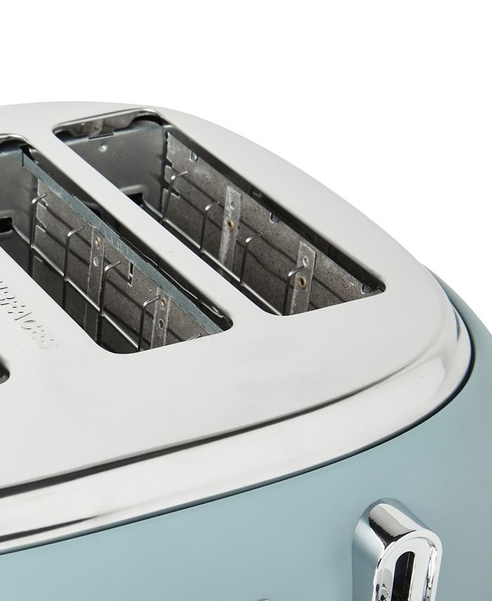 Haden Highclere 4Slice, Wide Slot Toaster with Bagel and Defrost Settings Browning Control