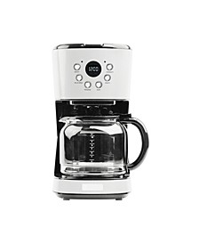 Heritage 12-Cup Programmable Coffee Maker with Strength Control and Timer - 75061