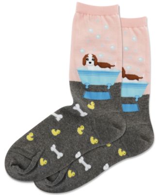 Hot Sox - Doggie Bath Time Crew Socks