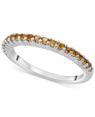 Macy's - Amethyst Stack Ring (3/8 ct. t.w.) in Sterling Silver (Also in Additional Gemstones)