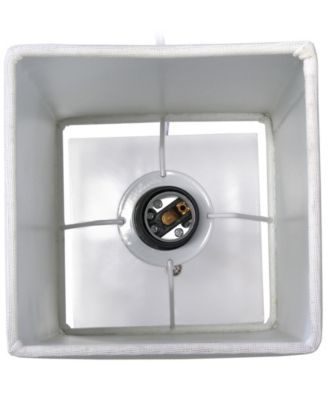 Petite Stick Lamp with USB Charging Port and Shade