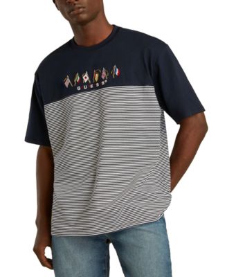 GUESS - Men's Summer Games Striped T-Shirt
