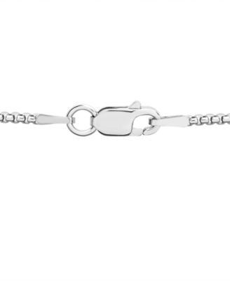 Men's Diamond Circle 22" Pendant Necklace (1/2 ct. t.w.) in Sterling Silver (Also in Black Diamond)