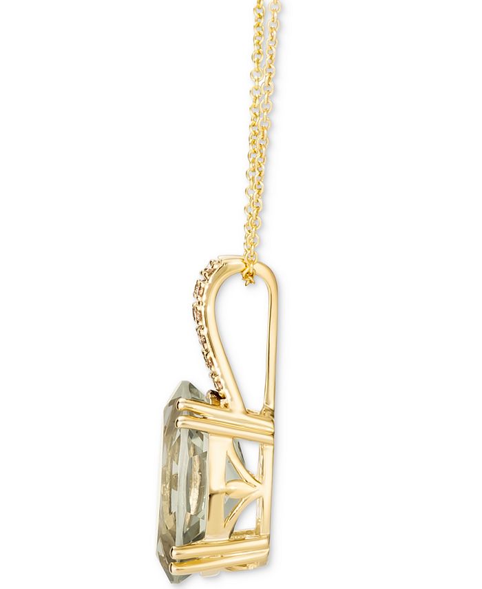 Le Vian Mint Julep Quartz (37/8 ct. t.w.) & Diamond (1/8 ct. t.w.) 18