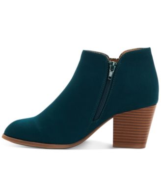 teal booties