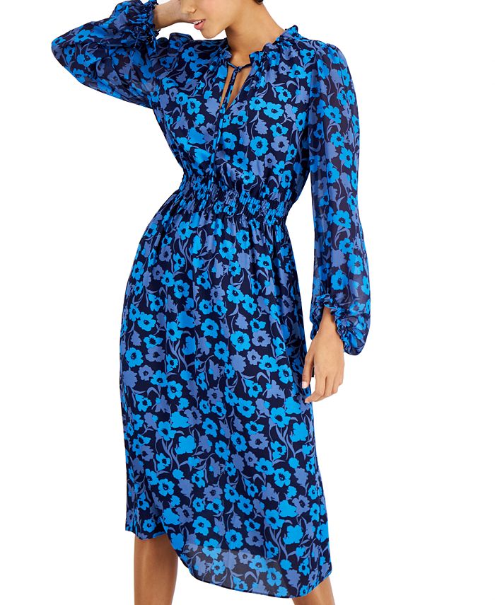 anne klein chiffon dress