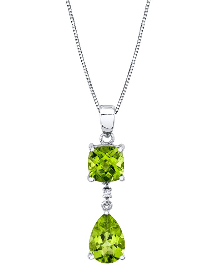 Peridot necklace new arrivals macys