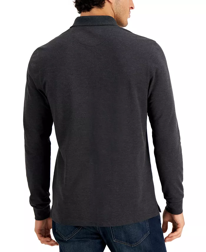 Men's Solid Stretch Polo - thumbnail 3