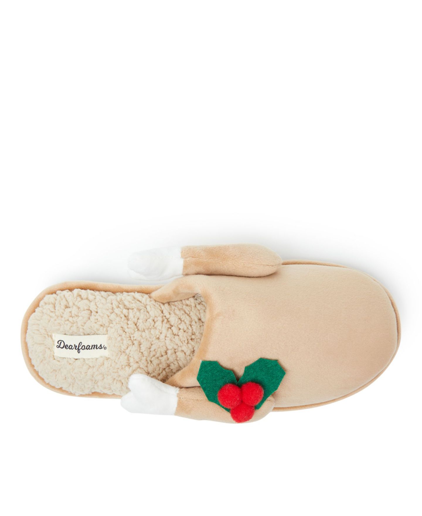 Мужские тапочки Dearfoams Carson Holiday Thanksgiving Turkey Scuff Slipper, цвет: Виски — фото 9