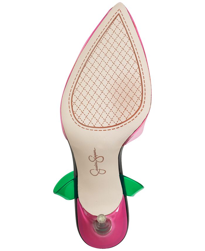 jessica simpson lucite pumps