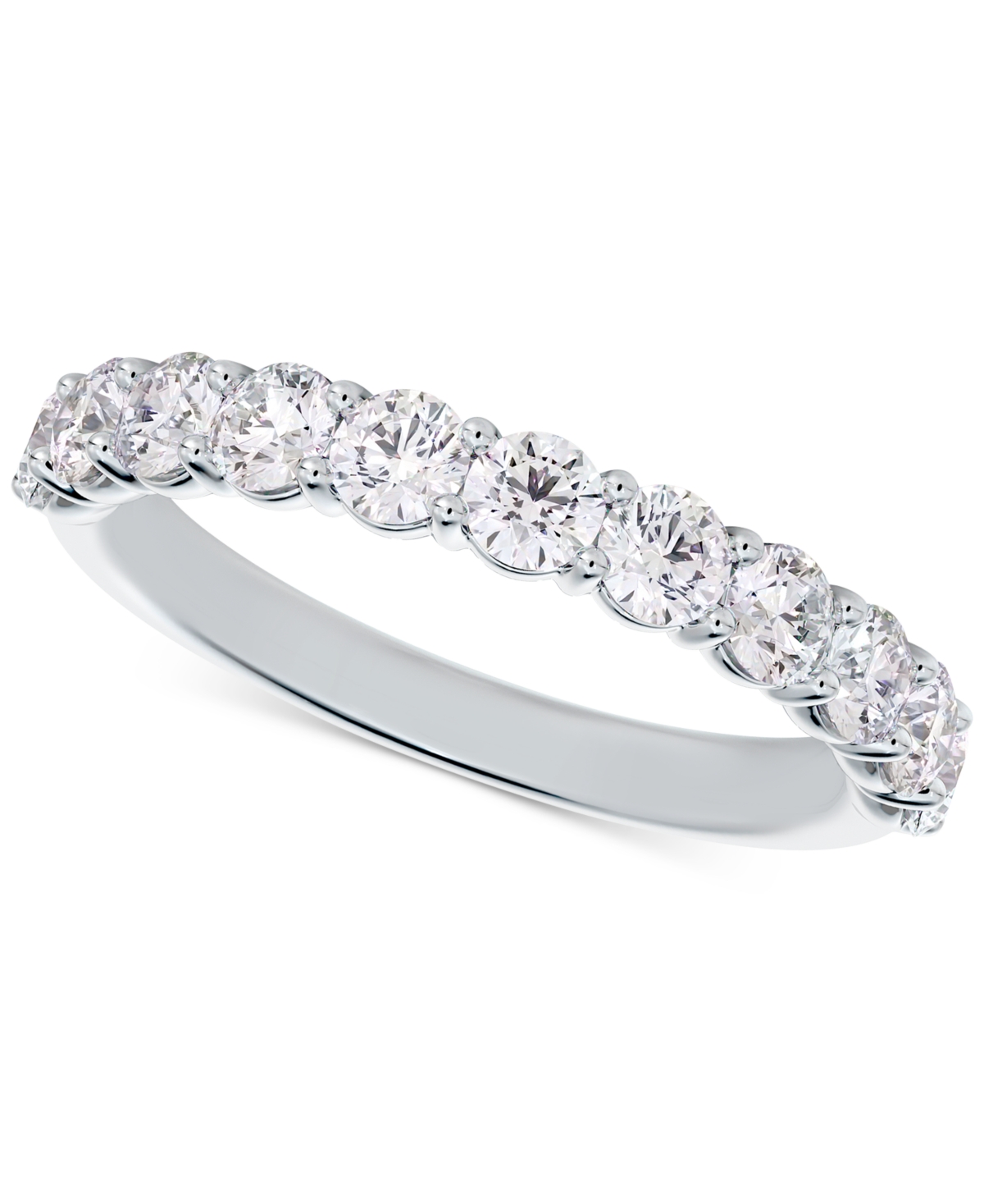 Portfolio by De Beers Forevermark Diamond Eleven Stone Band (1 ct. t.w.) in 14k White Gold - White Gold