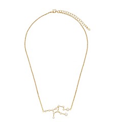 Women's When Stars Align Constellation Necklace in 14k Gold Plate