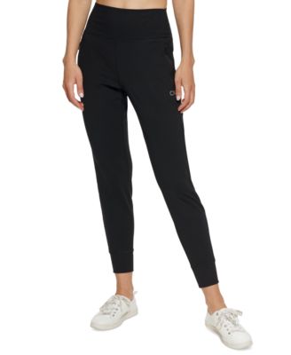 Calvin klein high waisted joggers best sale