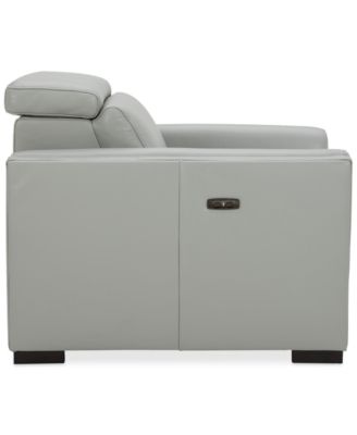 CLOSEOUT! Jenneth 41" Leather Recliner