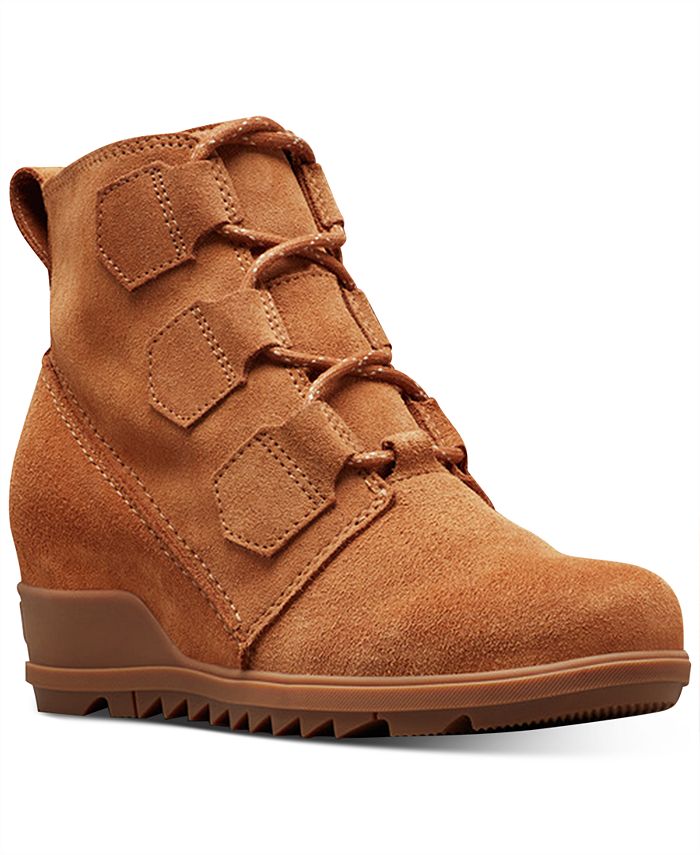 Sorel Women s Evie Lug Sole Lace Booties Macy s