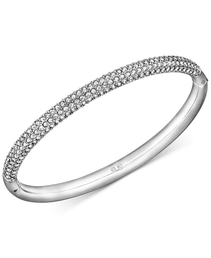 Swarovski - Stainless Steel Crystal Bangle Bracelet